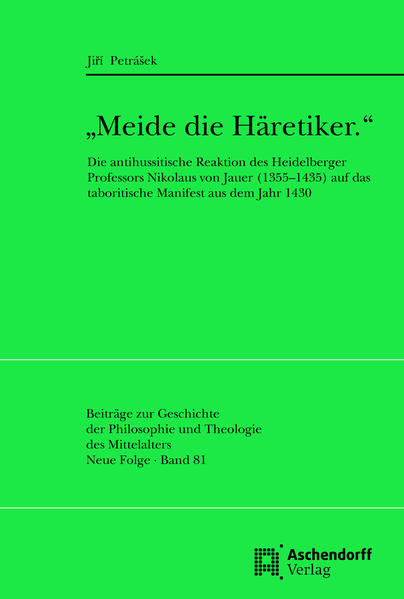 Nikolaus von Jauer gilt als Musterbeispiel eines Universitätsgelehrten, der die katholische Position gegen alle Abweichungen wie Aberglaube, zu freie Sitten der Ordensleute, aber auch gegen die hussitische Lehre verteidigte. Sein Traktat gehört zu einem Korpus von elf Reaktionen, die inhaltlich auf die hussitischen Manifeste aus den Jahren 1430/31 reagieren und als Vorstufen für die Verhandlungen auf dem Basler Konzil zu sehen sind. Diese katholischen Gegenschriften wurden zwar in der Forschung erwähnt, aber bislang nicht analysiert. Erst durch die Erschließung der Originalquellen und die interdisziplinäre Herangehensweise stehen die zahlreichen Handschriften einer Untersuchung offen. Für ein besseres Verständnis der Argumentationsstruktur werden die Reaktionen der Wiener und der Erfurter Universitäten als Vergleichsmaterial herangezogen und neun Schwerpunktthemen untersucht: der Zehnt, der Ablass, die freie Disputation mit den Häretikern vor einem Laiengericht, die Exkommunikation, die Verteidigung der Ordensgemeinschaften und die Vier Prager Artikel. Besonders die Identifizierung der kaum bekannten Vorlage Jauers, des Genesiskommentars Heinrichs von Langenstein, der als grundlegende „theologische Summa“ des 15. Jahrhunderts bezeichnet werden kann, stellt ein wichtiges Ergebnis der Untersuchung dar. Die Interpretation und Widerlegung des Husstismus als Häresie ist ein verbindendes Element der Reaktionen. So bietet sich ein eindrucksvoller Einblick in den katholisch-hussitischen Diskurs. Es wird deutlich, wie der „Glaubenskrieg“ in schriftlicher Form und mit propagandistischen Waffen ausgefochten wurde.