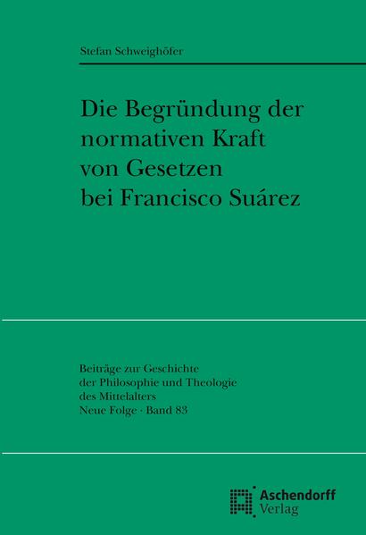 Warum können Normen und Gesetze zu bestimmten Handlungen verpflichten? Was genau ist eine rechtliche oder moralische Verpflichtung, wie wirkt sie und wie entsteht sie? Und wer darf und kann überhaupt wirksam verpflichten? Antwortversuche auf derlei Fragen führen zu den Grundlagen und Voraussetzungen von Rechtstheorie und Moralphilosophie. Gelingt es, solche Grundlagen auf die Natur des Menschen und damit auf die Möglichkeiten und Bedingungen seines Erkennens, Wollens und Handelns zurückzuführen, so kann eine Letztbegründung von Recht und Moral versucht werden. In der Folge ließe sich eine Konzeption des natürlichen Rechts herleiten, die ihrerseits die Grundlage für das heute vorherrschende positivistische Rechtsverständnis bilden würde. Francisco Suárez S. J. (1548-1617) unternimmt einen solchen Versuch in seinen verschiedenen Schriften zur Rechtphilosophie und Moraltheologie und leistet damit nicht nur einen historisch relevanten Beitrag zur Naturrechtstradition der Frühen Neuzeit, sondern ebenso zu systematischen Problemstellungen der heutigen philosophischen Debatte, beginnend bei der Fundierung von Moralität im individuellen Gewissen bis hin zu Wesen und Ausgestaltung des Völkerrechts. Stefan Schweighöfer zeigt die Verbindungslinien zwischen den verschiedenen Werken von Francisco Suárez und rekonstruiert so philosophische Positionen, die man gewöhnlich erst in der Tradition Kants verortet. Dabei werden insbesondere auch die Schriften berücksichtigt, die bisher in keiner modernen Sprache zugänglich sind.