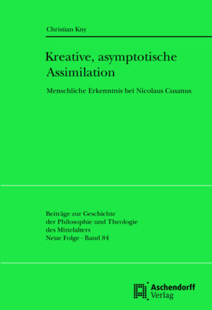 Nicolaus Cusanus (1401-1464) konzipiert menschliche Erkenntnis als kreative, asymptotische Assimilation: Auf kreative Weise verähnlichen sich Menschen in Erkenntnisprozessen Denkunabhängigem, ohne diesen Verähnlichungsprozess je zum Abschluss bringen zu können. Obwohl menschliche Erkenntnis als kreativ charakterisiert wird, verliert sie nicht die Welthaftung. Obwohl sie asymptotisch verläuft, führt sie nicht zu Pessimismus und einem Ablassen von Erkenntnisbemühungen überhaupt. Cusanus macht die beiden Kernaspekte seines Modells menschlicher Erkenntnis trotz einiger systematischer Unschärfen im Rahmen eines maßvollen Erkenntnisoptimismus kompatibel. Die vorliegende Monographie befasst sich mit diesem Modell in zwei Hinsichten. Zunächst wird seine systematische Gestalt über das cusanische Oeuvre hinweg untersucht. Die zu diesem Zweck herangezogenen Werke sind De docta ignorantia, De coniecturis, Idiota de mente, De beryllo und das Compendium. Im Anschluss werden dann zentrale epistemologische Anfragen eingehender betrachtet und historisch kontextualisiert: Cusanus‘ Intellektverständnis, seine Stellung zu species-Theorien von Erkenntnis, seine Wahrheitsauffassung und sein Modell menschlichen Weltbezugs. Vergleiche mit den Positionen von Aristoteles und Augustinus, Thomas von Aquin und Dietrich von Freiberg, Anselm von Canterbury sowie John McDowell machen dabei sowohl die Eigenheiten von Cusanus als auch seine Verhaftung in der epistemologischen Tradition sichtbar.