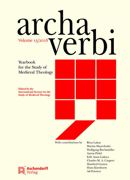 The yearbook Archa Verbi as well as the book series Archa Verbi. Subsidia are published by the International Society for the Study of Medieval Theology (IGTM). Languages of publications are English, French, German, Italian and Spanish. Archa Verbi accepts articles and text editions which fall within the scope of the Society’s objectives and thematic purpose. The Archa Verbi. Subsidia book series publishes monographs and conference proceedings originating from the wider area of the study of medieval theology. Manuscripts submitted to Archa Verbi undergo a double-blind peer review. Two senior scholars selected by the „scriptores“ evaluate the quality of the research and make recommendations concerning the study’s suitability for publication. On the basis of the peer reviews the „scriptores“, together with the „coetus editionis“, render a decision concerning the publication of the manuscript. Authors will be notified of the decision and-where applicable-of the evaluator’s recommendations and criticisms. If a manuscript is rejected, we strongly encourage resubmission of the article after careful revision, since each resubmission will be examined independent of the original review process. The review section of the yearbook discusses new books from the field of medieval theology and from those associated fields of study relevant to medieval theology. These associated disciplines are, in particular, Church History, History of Exegesis, History of Theology, History of Philosophy, History of Canon Law, and Art History, that are considered relevant insofar as they advance the study and knowledge of medieval theology.