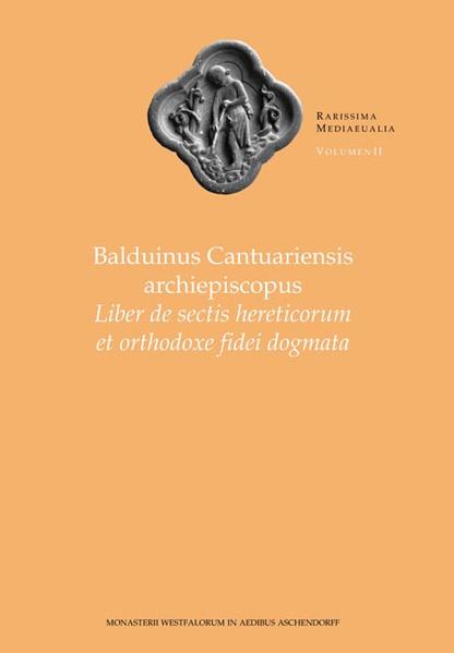 Manuscript lat. 12253 (15th c.) in the Bibliothèque Nationale de France contains Liber de sectis hereticorum et orthodoxe fidei dogmata of Baldwin, archbishop of Canterbury, hitherto thought to have been lost. The work consists of two parts. In the first, the Liber de sectis hereticorum, the author describes the heresies of the first three centuries A.D. together with the corresponding answer of the theologians. The second part, Orthodoxe fidei dogmata, lists the heresies of the 4th century again with the reply by the councils and popes. Two heterodox movements of the 12th century, the Catarists and the Nihilianists form the context of Baldwin’s work. No other work of this genre of the Latin Middle Ages is known to exist. • Die Handschrift lat. 12264 (15. Jh.) der Pariser Nationalbibliothek überliefert anonym den Liber de sectis hereticorum. Sie ist der einzige Textzeuge dieses Werkes, dessen Autor der ehe-malige Zisterzienser Balduin von Ford, Erzbischof von Canterbury, ist und das in der Forschung bisher als verloren gilt. Das Werk besteht aus zwei Teilen. Im ersten, dem Liber de sectis hereticorum, stellt der Verfasser die Häresien der ersten drei christlichen Jahrhunderte dar sowie die Antworten der Theologen. Der zweite Teil, die Orthodoxe fidei dogmata, führt die ab dem 4. Jahrhundert entstandenen Häresien auf mit den entsprechenden Antworten seitens der Konzilien und der Päpste. Zwei heterodoxe Strömungen des 12. Jahrhunderts, die Katharer und die Nihilianisten, bilden den Kontext, innerhalb dessen Balduins Werk seinen Ort hat. Im lateinischen Mittelalter ist bislang kein weiteres Werk derselben Gattung bekannt. • El manuscrito lat. 12264 de la Bibliothèque nationale de France contiene la única copia del Liber de sectis hereticorum et orthodoxe fidei dogmata de Balduino arzobispo de Canterbury. Esta obra largamente considerada perdida, está compuesta de dos partes. En la primera, Liber de sectis hereticorum, presenta el autor las herejías de los tres primeros siglos y la respuesta de los teólogos a dichas herejías, mientras que en la segunda parte, Orthodoxe fidei dogmata, expone las herejías a partir del siglo IV oponiéndoles las respuestas de los concilios y los papas. Dos herejías del siglo XII el cata-rismo y el nihilianismo conforman el contexto de Balduino en el que la obra adquiere actualidad. Cada una de sus partes ofrece material teológico e histórico para la refutación de dichas herejías, específicamente por medio de la explicación que acompaña a cada uno de los textos, ya sea herético, ya sea conciliar o papal. Este género literario no encuentra para-lelos en la Edad Media.