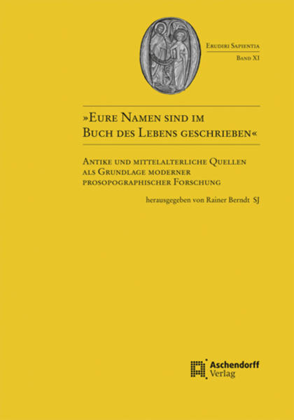 Die Prosopographie hat ihren Ursprung in den Altertumswissenschaften des 19. Jahrhunderts. Seit den 70er Jahren des 20. Jahrhunderts entwickelte sie sich zu einer Teildisziplin der Mediävistik. Es handelt sich um Personengeschichtsforschung unter historischen, soziologischen, wirtschaftlichen und kulturellen Aspekten und Zielsetzungen. Die prosopographische Methode ist ein modernes Wissenschaftsinstrument, weil ein erheblicher Teil des Quellenmaterials aus Namen besteht. Im Mittelpunkt dieses Ergebnisbandes einer Tagung im März 2011 steht die Frage, inwieweit Formen antiker und mittelalterlicher Personengeschichtsschreibung für moderne prosopographische Ansätze nutzbar gemacht werden können. Das Wort Jesu, das als Motto über der Tagung stand, benennt hier die drei Themenkomplexe des vorliegenden Bandes an: die Namen, die Bücher, in die diese Namen eingetragen werden, und die Schreiber, die diese Namen in die Bücher eintragen.