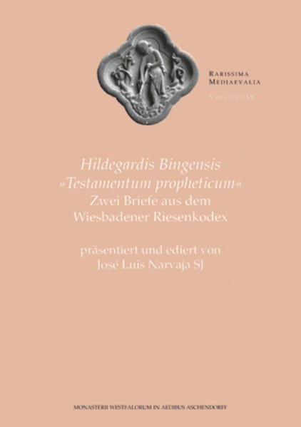 El manuscrito Wiesbaden, Landesbibliothek,cod. 2 conserva en el Epistolario de Hildegard de Bingen una carta que nunca ha sido editada en la forma en que nos la transmite el manuscrito. Es la respuesta a una carta de Volmar, prepósito del monasterio de San Roberto, en la que el antiguo secretario de Hildegard describe ala santa los sentimientos de tristezaque embargan a la comunidad de las hermanas ante la possible muerte de su Madre, de más de setenta años. La respuesta de Hildegard reúne textos tomados de anteriores escritos de la santa que servirán a sus hijas de consuelo y a la vez como aviso profético. En efecto, en torno al concepto de obediencia, base de la vida benedictina,construye Hildegard el testamento que ha de iluminar la vida de sus hijas cuando no esté entre ellas. El volumen presenta la edición de las dos cartas: la de Volmar y la respuesta de Hildegard, acompañadasde un estudio crítico de losmanuscritos que significa una revalorización del códice de Wiesbaden, denominado 'Riesencodex'a causa de sus dimensiones. Die Handschrift 2 der Landes- und Hochschulbibliothek in Wiesbaden überliefert im Epistularium Hildegards von Bingen einen Brief, der niemals so ediert worden ist, wie er in diesem Kodex erhalten ist. Es handelt sich dabei um die Antwort auf einen Brief ihres Sekretärs Volmar, des Abtes des Klosters auf dem Rupertsberg, in dem dieser die Gefühle der Trauer schildert, die der Konvent der Schwesternangesichts des möglichen Sterbens ihrer Mutter, die zu diesem Zeitpunktschon mehr als siebzig Jahre alt ist, empfinden. Hildegards Antwortfügt nun verschiedene frühere Texte zusammen, so daß dieser in der Wiesbadener Handschrift 2 überlieferte Brief die Schwesterntrösten wird und zugleich Hildegards prophetisches Testament darstellt. Denn ausgehend vom Gehorsam als der zentralen benediktinischen Haltung entwirft die Heilige des Rheingaus das Testament, das das Leben ihrer Töchter erleuchten soll, wenn sie nicht mehr unten ihnen weilt. Dieser Band präsentiert die Edition der beiden Briefe Volmars und Hildegards. Diesen gehen eine kritische Untersuchung der handschriftlichen Überlieferung und eine Neubewertung des Wiesbadener Riesenkodex voraus. MS 2 of the Landes- und Hochschulbibliothek at Wiesbaden contains in the Epistularium of Hildegard of Bingen a letter that has never been edited as it is in this codex. It deals with the answer to a letter of her secretary Volmar, abbotof the monastery on the Rupertsberg, in which he describes the feelings of grief the members of the convent may experience on the possible demise of their mother superior, who is at this time more than seventy years old. Hildegard‘s answer assembles various earlier texts, so that this letter present in Wiesbaden MS 2 will provide consolation for the sisters and at the same time serve as her prophetic last will. Based on obedience as a central Benedictine attitude, the Saint of the Rheingau outlines a testament that aims to enlighten the lives of her daughters after her passing. This volume presents the edition of both Volmar’s and Hildegard’s letters. This is preceded by a critical analysis of the MS transmission and a reassessment of the Wiesbaden Riesenkodex.