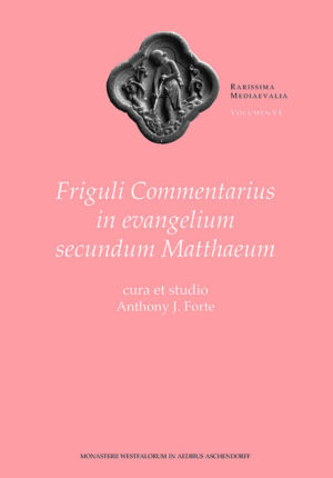 Quedlinburg 127, a Carolingian manuscript now conserved in the University Library at Halle an der Saale, preserves a copy of a commentary on the Gospel of Matthew that, according to the flyleaf, was written by a certain “Fribolus.” It is unclear who this Fribolus or Frigolus was. If the name “Friboli” is indeed that of a real person, might he be identical with the “Figulus” mentioned together with Jerome, Augustine, Gregory and Bede, by the ninth-century author Smaragdus of Saint-Mihiel in his Collectiones epistolarum et euangeliorum? In addition to these patristic authorities, other writers such as Isidore and Fortunatianus, Bishop of Aquileia, were also used by our author. The scope of Frigulus’ commentary was to provide more than a collection of excerpts. What seems to be original is the way in which Frigulus arranged the material he appropriated from so many different authors. Not only did he transmit a well-known exegesis of the text from the patristic sources available to him, but immediately following these often literal interpretations he also provided glosses in order to give a coherent structure to his allegorical commentary. By doing this, he sought to include a short reflection on almost every element in the biblical narrative.