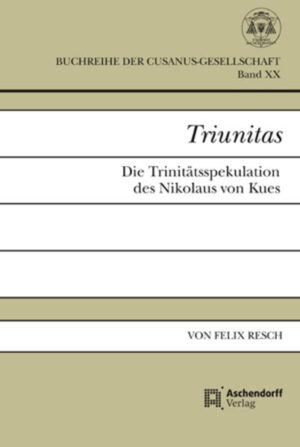 Dieses Buch untersucht anhand ausgewählter Schriften den philosophischen Charakter der Trinitätsspekulation des Nikolaus von Kues. Dabei gilt es grundsätzlich zu klären, welchen Geltungsanspruch die cusanische Trinitätsspekulation erhebt. Handelt es sich um Plausibilitäts- bzw. Konvenienzgründe oder um dem Anspruch nach notwendige Beweisgründe? Zugleich stellt sich die Frage nach der Vereinbarkeit von absoluter Einheit und trinitarischer Differenzierung Gottes. In diesem Zusammenhang muss das Verhältnis von affirmativer und negativer Theologie bzw. Geist- und Einheitsmetaphysik näher bestimmt werden.