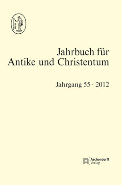 Inhalt des 55. Jahrgangs 2012 Johannes Hahn 'Tausend Schrecken der Gesetze' (Nov. Theod. 3)? Kaiserliche Religionspolitik, der Kampf gegen das Heidentum und das Wirken Schenutes in Oberägypten Anne-Isabelle Bouton-Touboulic Poésie et mythe dans le Contra Academicos de saint Augustin Daniel Röthlisberger Die capitis velatio von Männern und ihre Bedeutung für 1 Cor. 11,4 (mit Taf. 1) 47 Ulrike Ehmig Pro voto suo Elisabeth Paneli Entwicklung der Ikonographie der zweifigurigen Bildkompositionen (mit Ehepaaren oder Heiligen) auf römischen Zwischengoldgläsern (mit Taf. 2/4) Gerhard Steigerwald Die edelsteingeschmückten Städte Jerusalem und Bethlehem im Triumphbogenmosaik von S. Maria Maggiore in Rom (mit 2 Abb. im Text und Taf. 5). 90 Peter Grossmann Zur Entstehung des hurus im ägyptischen Kirchenbau (mit 18 Abb. im Text) Rainer Warland Byzanz und die Alemannia. Zu den frühbyzantinischen Vorlagen der Hüfinger Scheiben (mit Taf. 6/8).