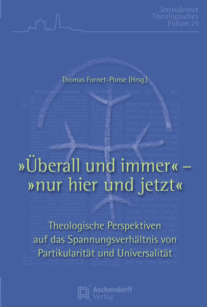 „Überall und immer“ oder „nur hier und jetzt“? Können einzelne Ereignisse universale Geltung beanspruchen? Diese Grundfrage des Spannungsverhältnisses von Universalität und Partikularität ist dem Christentum von Beginn an eingeschrieben-denn dieses behauptet die universale Bedeutung der partikularen Person Jesus von Nazaret. Zudem ist diese Person in der partikularen Geschichte der Bundesgeschichte Gottes mit seinem Volk Israel verwurzelt. Daraus ergibt sich eine Vielzahl von Fragen, von denen zahlreiche in Lehrveranstaltungen des 41. Theologischen Studienjahres behandelt wurden. Einige dieser Perspektiven sind im vorliegenden Band versammelt: beginnend mit biblischen Einsichten zu Schuld und Strafe, den Kyrostexten sowie der paulinischen Rede vom „Christus“ über systematisch-theologische Überlegungen zur Sichtbarkeit der Kirche, Ansätzen einer Geschichtstheologie, dem Zusammenhang von Offenbarungs- und Religionstheologie sowie den Menschenrechten bis hin zu Beiträgen zum rabbinischen Judentum und der islamischen Philosophie. In der Verbindung dieser unterschiedlichen Perspektiven zeigt sich das Potential einer interdisziplinär arbeitenden Theologie, wie sie im Theologischen Studienjahr Jerusalem praktiziert wird.