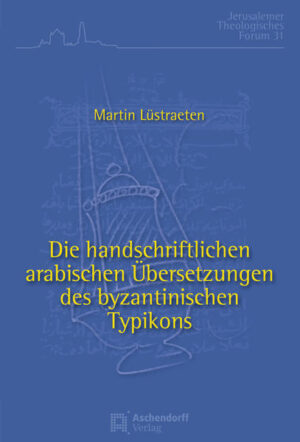 Ein liturgisches Typikon der Ostkirchen regelt die gottesdienstlichen Feiern im Rhythmus der Zeit, das Jahr hindurch Tag für Tag. In handschriftlicher Überlieferung unterlagen Bücher dieser Art beständig Anpassungen an die Bedürfnisse und Wünsche ihrer Benutzer und Auftraggeber. Sie bezeugen damit die Entwicklung gottesdienstlicher Traditionen und sind unverzichtbar für liturgiegeschichtliche Rekonstruktionen. Zu dem byzantinischen Typikon schlechthin wurde mit der Zeit jenes, das in seinem Namen zurückgeführt wird auf das Sabas-Kloster bei Jerusalem. In verschiedenen Bearbeitungen und Übersetzungen bestimmt es noch heute den Gottesdienst in sämtlichen Kathedralen, Kloster- und Gemeindekirchen des Byzantinischen Ritus. Die arabischen Typikon-Übersetzungen entstanden bei den als 'Melkiten' bezeichneten Christen des Nahen Ostens, die sich zum Konzil von Chalzedon bekannten und mit dem Kaiser in Byzanz kirchliche Gemeinschaft pflegten. Im Gefolge der islamischen Expansion allerdings geriet die melkitische Christenheit politisch wie kulturell unter arabische Vorherrschaft. In der Geschichte ihrer Liturgie nahmen die Melkiten zwei wesentliche Anpassungen vor: Sie gaben die bodenständige gottesdienstliche Tradition auf zugunsten des Byzantinischen Ritus aus Konstantinopel ('Byzantisierung') und nahmen das Arabische auch als Gottesdienstsprache an ('Arabisierung'). Die vorliegende Studie zeichnet durch Analyse der arabischen Typikon-Handschriften die beiden Prozesse nach, um diese selbst und die Zusammenhänge zwischen ihnen aufzuzeigen.