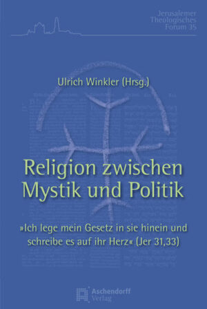 Das 43. Theologische Studienjahr Jerusalem stand 2016/17 im Anschluss an Jer 31,33 »Ich lege mein Gesetz in sie hinein und schreibe es auf ihr Herz« unter dem Jahresthema »Religion zwischen Mystik und Politik«. Beide Pole erzeugen ein unhintergehbares Spannungsfeld für Religion: Einerseits hat es Religion als Kontingenzbewältigung, Unterbrechung, Begegnung mit dem Heiligen und menschliche Antwort darauf intrinsisch mit der Kategorie des Geheimnisses bzw. des Mysteriums zu tun. Andererseits sprechen Institutionalisierung und die geforderte Weltzugewandtheit des Glaubens für die politische Dimension von Glaube und Religion. In der Geschichte zeigen sich vielfältige Verhältnisbestimmungen von Religion und Politik, Glaube und irdischer Macht, Kirche und Welt. Beide Pole werden in den drei monotheistischen Religionen in unterschiedlicher Intensität durch das (Religions-)Recht verbunden, um der Befolgung des Willens Gottes im konkreten Leben zu dienen. Die Beiträge dieses Bandes gehen aus Vorlesungen des Theologischen Studienjahres Jerusalem hervor, die sich aus biblischer und systematischer Perspektive mit dem Jahresthema auseinandersetzen.