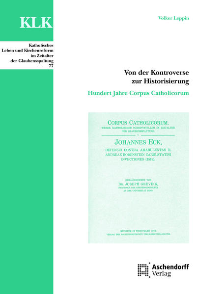 1917, im Jahre des vierhundertsten Reformationsjubiläums, wurde eines der Vorzeigeprojekte katholischer Reformationsgeschichtsschreibung gegründet: das Corpus Catholicorum. In der neu etablierten Reihe sollten in lockerer Abfolge wichtige Editionen zur Theologie und Kirchengeschichte der altgläubigen, werdenden katholischen Kirche erscheinen. Der vorliegende Band führt in die Geschichte dieser Reihe und des sie tragenden Vereins ein und bietet Dokumente zu Gründung und Geschichte des Corpus Catholicorum.