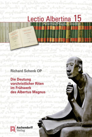 "Aus christlicher Sicht hat sich die Bedeutung der vorabrahamitischen Rituale und der kultischen Gesetze des Alten Testamentes grundlegend geändert. Die Gebote des Neuen Testamentes und die christlichen Sakramente beanspruchen eine neue Qualität der unmittelbaren Heilsvermittlung. Bereits frühchristliche und mittelalterliche Autoren standen deshalb vor der Aufgabe, das Verhältnis der aus christlicher Sicht nicht mehr verbindlichen Gesetzesvorschriften und Riten zu den Sakramenten des Christentums neu zu bestimmen. Handelt es sich um sich ausschließende Gebote und Riten, kann man hingegen von einem pluralistischen Nebeneinander oder einer Gleichwertigkeit sprechen, oder muss man schließlich ein integratives Modell der christlichen Sakramentenlehre annehmen, das die älteren Vorschriften in sich aufnimmt und sich einverleibt? Albertus Magnus widmet sich diesen Fragen an verschiedenen Stellen seines Werkes. Richard Schenk zeichnet in seiner Untersuchung vor allem die Deutungsversuche nach, die Albert in seinen frühen Schriften entwirft. Alberts differenzierte Interpretation vorchristlicher Riten zeigt ein Ringen mit der als ambivalent empfundenen Erinnerung an die vorchristlichen Riten, welche der ausschließlichen Zuordnung zu exklusivistischen, pluralistischen oder auch inklusivistischen Deutungsmustern widersteht."