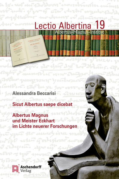 Ausgehend von den neuesten Forschungsergebnissen bietet die Lectio Albertina 19 von Alessandra Beccarisi eine umfassende Untersuchung zum Einfluss des Albertus Magnus auf die "spekulative deutsche Mystik" und auf Meister Eckhart, 55 Jahre nach Bernard Geyers Artikel zum Verhältnis von Albertus Magnus und Meister Eckhart. Die Arbeit stellt konsolidierte Auslegungen in Frage und eröffnet gleichzeitig neue mögliche Perspektiven für die zukünftige Forschung. Sie zeigt zum einen im Werk Meister Eckharts eine gewisse Distanzierung von der Metaphysik und Erkenntnislehre Alberts, zum anderen verweist sie auf die Zentralität von Alberts Naturphilosophie als wirksames Instrument fu¨r die homiletische Tätigkeit Eckharts sowohl in lateinischer wie in deutscher Sprache. Schließlich eröffnet der Text Beccarisis zum ersten Mal breiter Alberts Kommentar zum Evangelium des Matthäus als wichtige Quelle für das Denken des Dominikaners Eckhart.