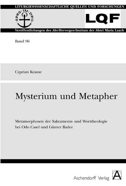 Im Grenzgang zwischen Mysterium und Metapher beginnen katholische Sakraments- und evangelische Worttheologie voneinander zu lernen. Die Metaphorologie des Bonner evangelischen Systematikers Günter Bader wirft dabei ein überraschendes Licht auf Grundprobleme der vieldiskutierten Mysterienlehre Odo Casels. Insbesondere die Figuren der Repraesentatio, der Eulogia, des Silentium mysticum und der Logikè thysía erfahren hierbei eine hermeneutisch motivierte Relecture. Hatten Casel-Interpreten wie Arno Schilson und Lothar Lies gefordert, man solle die Mysterientheologie heute mithilfe einer kommunikationstheoretisch oder personologisch gedachten Interaktionssymbolik neu formulieren, so zeigt die vorliegende Studie, daß gerade die semantische Interaktion der Metapher den metakommunikativen Ermöglichungsgrund für theologischen Symbolizitätsgewinn angesichts der transzendentalen Aphasie der Postmoderne darstellt. Die Metaphorologie erinnert an das geschichtliche Werden symbolischer Sprachfähigkeit und erscheint dadurch als eine hermeneutisch artikulierte Mystagogie, die dem hermetischen Wunsch nach 'unmittelbarer Mysterienschau' perspektivische Brechungen zumutet. Vor allem Casels schwebendem Begriff der 'Gnosis' begegnet in der hermeneutisch nachvollziehbaren Schwebung der Metapher ein denkgeschichtliches Modell der 'Gnoseogenese'. Denn nach Hans Blumenberg gilt: 'Die Wahrheit der Metapher ist eine vérité à faire.'