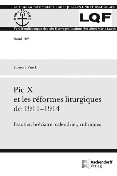 La réforme du bréviaire romain des années 1911-1914, souhaitée par le Concile Vatican I et réalisée sous la responsabilité de Pie X, a été remplacée par celle souhaitée par le Concile de Vatican II et élaborée sous le pontificat de Paul VI. Le lien organique qui existe entre les deux réformes invite, en cette année centenaire, à faire le bilan de la première, à clarifier les motifs concrets de chacune des options prises, à en sonder l’impact sur la vie quotidienne du clergé et à en évaluer l’influence sur l’évolution de la science et de la pratique de la liturgie romaine. La Constitution Apostolique Divino Afflatu, annonce le 1 novembre 1911 la réforme du cursus du psautier, dans sa structure et dans la répartition des psaumes, en usage depuis le sixième siècle. Cet exploit historique a été réalisé par une petite commission en les deux mois les plus chauds de l’été romain. Plusieurs adaptations des rubriques pour favoriser une célébration plus fréquente des offices dominicaux et fériaux seront proclamées par Abhinc Duos Annos (23 octobre 1913). Résultat d’opinions parfois discordantes, la nouvelle editio typica 'reformata' du bréviaire (1914), est incontestablement plus importante que l’'editio restituta' du Concile de Trente (1568). Comme toutes les réformes, celle de 1911-1914, confrontée à la tension entre continuité et rupture, a été suivie tant par des approbations enthousiastes que par des contestations et des récusations. Les réformateurs de Pie X n’ont ni contourné ni fui le défi. Le mouvement liturgique moderne était à son début. La réforme de Pie X lui a donné une impulsion définitive. La source principale de cette première étude scientifique de la réforme liturgique de 1911-1914, est la collection officielle des 25 volumes des acta de la Commission de réforme, conservée dans la bibliothèque du Vatican.