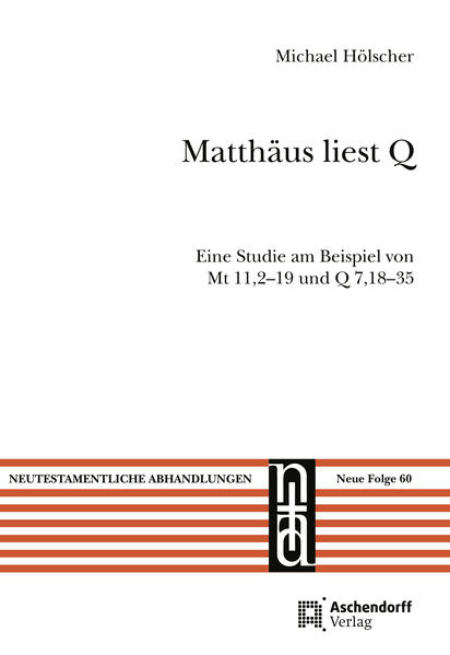 Die Studie wagt einen Blick hinter die Kulissen des ersten Evangeliums, indem sie sich mit der Frage nach der Art und Weise der Quellenbearbeitung des Matthäus beschäftigt. Insbesondere das Spruchevangelium Q ist dabei im Blick, das Matthäus neben dem Markusevangelium verarbeitet. In der Forschung wird rege diskutiert, ob Matthäus sich loyal zur Tradition des Markusevangeliums verhält und sich entsprechend eher in der Tradition des Markus verorten möchte oder ob Matthäus doch eher mit dem Spruchevangelium Q sympathisiert. Zentraler Gegenstand dieser Untersuchung ist die Perikope Mt 11,2-19 par. Q 7,18-35. Sie wird intensiv analysiert und dient als Musterbeispiel für die matthäische Quellenbearbeitung. Insofern diese Perikope im in dieser Arbeit erstmals gründlich erhellten Raumkonzept und somit im szenischen Gesamtaufriss des Matthäusevangeliums verortet wird, kommt der matthäische Text auch über Mt 11,2-19 hinaus in den Blick. Letztlich wird Matthäus in dieser Studie keine einseitige Loyalität zu Q oder dem Markusevangelium zugeschrieben. Es geht vielmehr darum, über die quellenorientierte Perspektive hinaus auch die ganz eigenen, spezifisch matthäischen Akzentsetzungen im Umgang mit den Quellen zu erheben. Dabei kommt unter anderem zum Vorschein, dass Matthäus seine Quellen eher auf ein ihm eigenes Konzept hin verarbeitet, das eine starke Orientierung an räumlichen Strukturen aufweist. Nicht zuletzt die szenische Verortung der Perikope Mt 11,2-19 par. Q 7,18-35 im Kontext „ihrer Städte“ (Mt 11,1-14,12) zeigt dies anschaulich.