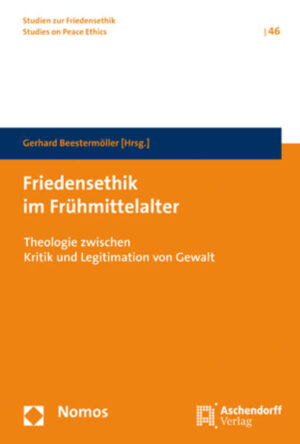 Der Übergang von der Antike zum Mittelalter ist von grundlegender Bedeutung für die Entstehung Europas. Zugleich ist uns die Kriegergesellschaft dieser Epoche höchst fremd, für die Gewalt alltägliche Erfahrung war. Auch für diese Epoche gilt wie für jede andere der Kirchengeschichte, dass sich Kirche und Theologie unter den Willen Christi zu stellen versucht. Wie haben die Menschen dieser Übergangszeit die Friedensbotschaft Christi in ihrem Denkhorizont und in den kriegerischer Realitäten ihrer Zeit aufgenommen? Dieser Frage wird von anerkannten Theologen und Historikern nachgespürt. Die Spannung reicht von einer liturgie- über ordens- und herrschafts- bis hin zu rechtsgeschichtlichen Untersuchungen.