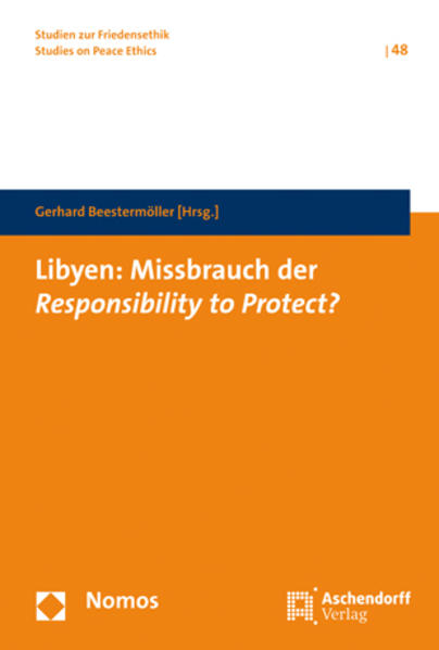 Kann sich das militärische Eingreifen in Libyen zu Recht auf die Responsibility to Protect berufen, oder nicht? Während der Politikwissenschaftler Bruno Schoch und der Völkerrechtler Christian Tomuschat dem Vorgehen der Allianz gegen Gaddafi positiv gegenüberstehen, erheben der Politikwissenschaftler August Pradetto und der Rechtsphilosoph Reinhard Merkel schwere Bedenken. Der Band bringt die Flügelpositionen der bundesrepublikanischen Debatte übersichtlich zusammen, so dass jeder Pro und Contra abwägen kann.