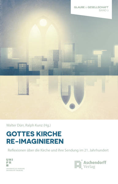 Der dritte Band der neuen Reihe, die das Studienzentrum für Glaube und Gesellschaft am Institut für Ökumenische Studien der Universität Fribourg verantwortet, fasst die Erträge der Studientage „RE-IMAGINING THE CHURCH IN THE 21. CENTURY“ für ein breiteres Publikum zusammen. Damit soll akademische Theologie und kirchliche Praxis miteinander ins Gespräch gebracht werden, so dass gegenseitige Inspiration und ein wachsender Dialog zu einer RE-IMAGINATION der Kirche Gottes führen kann. Das neue Bild der Kirche blendet die Schatten der Geschichte nicht aus. Es pflegt die reflektierte Selbstkritik, aber lässt (gerade deswegen) die Hoffnung auf die geistgewirkte Erneuerung von Gemeinschaften und Gemeinden nicht fahren. Dieses Buch will Mut machen: „Wenn Sie beim Lesen Freude an Gottes Wirken bekommen und für seine Kirche (wieder) neue Hoffnung schöpfen, dann hat das Buch erreicht, was die Autoren beabsichtigt haben“, schreiben die Herausgeber im Vorwort. Mit Beiträgen von: François-Xavier Amherdt, Gregor Emmenegger, Michael Herbst, Ralph Kunz, Frère Richard, Joachim Negel, Sabrina Müller, Graham Tomlin, Matthias Zeindler