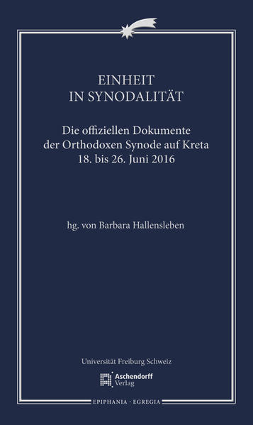 Die Orthodoxe Synode (18. bis 26. Juni 2016) führte zehn der vierzehn autokephalen orthodoxen Kirchen auf Kreta zu Beratungen und Beschlussfassungen unter dem Vorsitz von Patriarch Bartholomäus von Konstantinopel zusammen. Die Synode verabschiedete eine „Botschaft an das orthodoxe Volk und alle Menschen guten Willens“, eine Enzyklika und sechs thematische Dokumente über das Fasten, die Ehe, die Autonomie und die Weise ihrer Proklamation, die orthodoxe Diaspora, die Beziehungen der Orthodoxen Kirche zur übrigen christlichen Welt und über die Sendung der Kirche in der Welt von heute. Der hier vorgelegte Band bietet alle Texte in deutscher Übersetzung, ergänzt durch die Enzyklika zur Einberufung der Synode, die Geschäftsordnung, die Eröffnungsansprache von Patriarch Bartholomäus und die Namen der Delegationsmitglieder, Berater und Beobachter. Neben den vier offiziellen Sprachen der Synode-Griechisch, Russisch, Englisch und Französisch-steht damit sehr zeitnah auch für deutschsprachige Interessierte eine vollständige Dokumentation zur Verfügung, die es ermöglicht, die Stimme aus der orthodoxen Welt authentisch zu hören und im Dialog und im theologischen Nachdenken darauf einzugehen. Auszug aus der Ansprache des Ökumenischen Patriarchen Bartholomäus bei der Vesper am 31. August 2016 im Kloster Balikli in Istanbul an ehemalige Stipendiaten des Ostkirchlichen Instituts Regensburg, organisiert vom Institut für Ökumenische Studien der Universität Freiburg Schweiz: "Die sechs offiziellen Schlussdokumente sowie die Enzyklika und die Botschaft der Heiligen und Großen Synode der Orthodoxen Kirche sind ein kostbarer Schatz für die Christenheit. Ihre Übersetzung ins Deutsche hat uns zusätzliche Freude bereitet, und wir möchten uns bei den Herausgebern eigens bedanken".