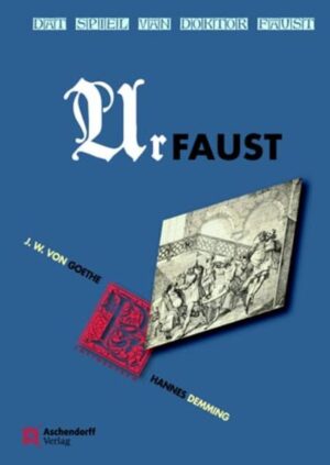 . Dao staoh ick nu, ick arme Narr, nix mähr in´n Kopp, äs ´k vüördem har.' In der Spielzeit 2006/07 wurde von der Niederdeutschen Bühne an den Städtischen Bühnen Münster Goethes Urfaust niederdeutsch gezeigt. Hannes Demming hatte für diese Produktion den goetheschen Text bearbeitet, ins Niederdeutsche übertragen und - ebenfalls in niederdeutscher Sprache - mit einem Vorspiel, Zwischenspielen und einem Nachspiel versehen. Das Wagnis dieser Inszenierung erwies sich als fast sensationeller Publikumserfolg. Das hier vorgelegte Buch enthält neben dem Gesamttext auch ein zehnseitiges Glossar und vier Zeichnungen von Peter Cornelis aus dem Jahr 1920.