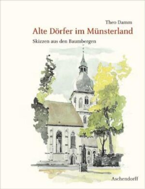 Neben schönen Bauernhöfen, Burgen und Schlössern sind es die alten Dörfer, die das Münsterland prägen. Sie zeugen von einer 1000 bis 1200 Jahre alten Geschichte, die in einigen Gebieten sogar auf Besiedelungen in der Jungsteinzeit zurückweisen – wie Ausgrabungen im Stevertal belegen. In seinem Skizzenbuch zeichnet Theo Damm mit einer Sammlung von historischen Gebäuden, Straßenzügen und Hofanlagen ein Bild der Baukultur des Kernmünsterlandes – genauer gesagt am Beispiel der vier alten Dörfer Nottuln, Appelhülsen, Darup und Schapdetten am südlichen Fuße der Baumberge. Um die Darstellung dieser Haus- und Kulturlandschaft möglichst vielseitig bildhaft zu gestalten, wählt der Zeichner unterschiedliche Techniken: von der einfachen Bleistiftstudie über die Architekturzeichnung bis hin zum Aquarell.