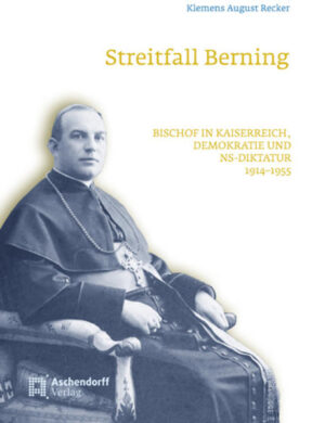 Vor 100 Jahren wurde Hermann Wilhelm Berning zum Bischof von Osnabrück geweiht. Seine Amtszeit erstreckte sich von den letzten Jahren des Kaiserreiches über die Zeit der Weimarer Republik und der sich anschließenden NS-Diktatur bis in die ersten Jahre der Bundesrepublik. Bis heute aber wird vor allem seine Rolle während der NS-Zeit, in der Bischof Berning auch preußischer Staatsrat war, eindeutig kontrovers diskutiert. Die knapp und bewusst allgemeinverständlich verfasste Biografie bietet ein breites Gesamtbild Bernings und erlaubt damit, vor allem seine Haltung während der NS-Diktatur differenzierter zu erfassen.