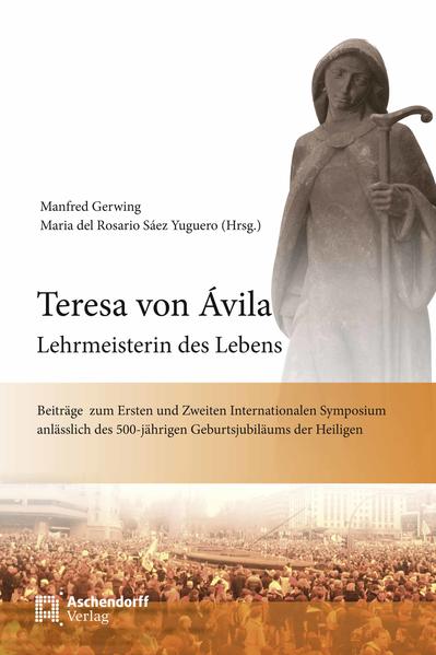 Die Kirchenlehrerin Teresa von Ávila ist eine der bedeutendsten Frauengestalten der Kirchengeschichte. Sie hat uns einen großen Reichtum an Schrifttexten hinterlassen. Der vorliegende Sammelband hebt diesen Schatz. Die Früchte zweier internationaler Symposien zu Teresa von Ávila werden dargeboten. Beiträge von verschiedenen Autoren zum Schriftwerk der Heiligen, vor allem zum „Buch der Gründungen“ und zur „Seelenburg“, lassen erkennen: In einmaliger und beeindruckender Weise vermag Teresa die ihr Anvertrauten in ihrer Spiritualität anzuleiten, auf dem Weg der Gottsuche zu begleiten und sie zur Gemeinschaft mit Gott zu führen. So erweist sich Teresa als Lehrmeisterin des wahrhaft christlichen, ja des wahrhaft menschlichen Lebens-damals wie heute. Sei es die Frage der Unterscheidung der Geister oder das Mühen um das rechte Beten, sei es das Ringen um die eigene Vollkommenheit, sei es die Sehnsucht nach der Gottesfreundschaft oder seien es so aktuelle Herausforderungen wie die Neuevangelisierung: Teresa hat Antworten.