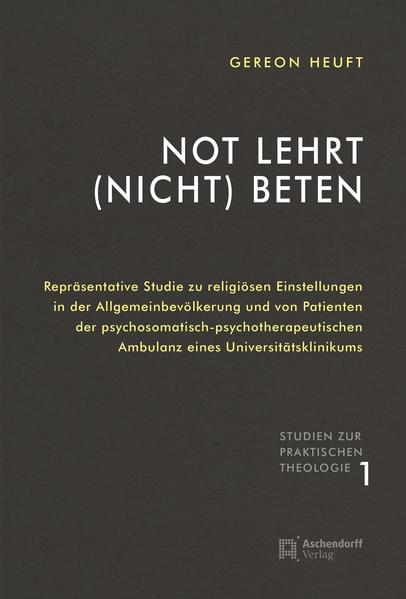 Die hier vorgelegte Studie will die Säkularisierungsdebatte um die Perspektive der intrapsychischen Realität der Menschen im Hinblick auf ihre religiösen Einstellungen erweitern. Dazu wurden alle Patienten des Jahres 2013 der psychosomatisch-psychotherapeutische Ambulanz eines Universitätsklinikums befragt und verglichen mit einer bundesweiten repräsentativen Stichprobe des gleichen Jahres. Die Haupthypothese lautet: zeigen körperlich Erkrankte oder/und unter einer psychischen bzw. psychosomatischen Erkrankung leidende Patienten, die also alle „in Not“ sind, eine stärkere „Gläubigkeit“, eine vertiefte „Spiritualität“ und eine während der Erkrankungszeit zunehmende religiöse Praxis? Lehrt also Not beten? Überraschender Weise wird nur bejahen, dass religiöse Fragen eine stärkere Rolle spielen mögen. Not lehrt insofern eher „suchen“, aber wohin richtet sich diese Suche?-Der Leser findet darüber hinaus eine Fülle anregender Einzelergebnisse. Der empirisch-deskriptive Forschungsansatz wird ergänzt durch eine Diskussion des Stellenwertes des-psychodynamisch verstandenen-Selbst-Bildes. Das hier entwickelte Konzept der Selbstoptimierung könnte das Potenzial haben, religionssoziologische Ansätze um eine intrapsychische Perspektive zu erweitern. Wenn die Praktische Theologie ein Sensorium für die zunächst noch individuell daher kommende intrapsychische „Not“ entwickeln könnte, würde sie ahnen, wie dringend Antwortversuche sind, damit sich dieser noch als persönliche Spannung erlebte Druck auf Grund seiner Unerträglichkeit nicht auf Dauer in malignen gesellschaftlichen Reaktionen entlädt.