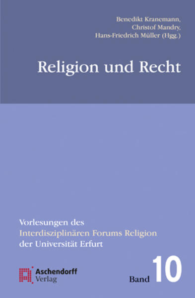 Weltpolitische Vorgänge wie die Attentate auf das World Trade Center, aber auch der durch Migration anwachsende religiöse Pluralismus in Europa haben dazu geführt, dass Religion seit einiger Zeit wieder öffentlich diskutiert wird. Häufig trifft man dabei auf die Erwartung, dass ein neutrales Recht die Konflikte einer religiös pluralen Gesellschaft einhegen und begrenzen könnte. Bei näherem Hinsehen wird freilich deutlich, dass damit eine stark vereinfachte Perspektive auf Recht und Religion eingenommen wird. Religion und Recht stehen in einem komplexen Verhältnis zueinander. Dieses Verhältnis hat sich zudem geschichtlich vielfältig entwickelt. Weitet man den Blick über geläufige mitteleuropäische Erfahrungen hinaus auf weitere historische, kulturelle und religiöse Räume, werden die Vielfalt der Bezüge zwischen den Bereichen des Rechts und der Religion sowie ihre mannigfaltigen Verschränkungen miteinander erkennbar. Die Beiträge zu diesem Buch behandeln sowohl die große Bandbreite der Verhältnisse zwischen Religionen und Recht als auch ihre inneren Zusammenhänge. Im ersten Teil geht es um die rechtlichen Systeme, mit denen religiöse Traditionen bzw. Religionsgemeinschaften ihre eigenen Vollzüge und ihre innere Organisation regeln. Im zweiten Teil finden sich die Beiträge, die das Verhältnis von Religionen und modernen Staaten und ihren Rechtssystemen betreffen. Schließlich werden im dritten Teil exemplarische historische Konstellationen von Religionen und Recht untersucht. Mit Beiträgen von Hermann-Josef Blanke, Michael Germann, Antje Linkenbach, Hans-Friederich Müller, Mathias Rohe, Arno Scherzberg, Jonah Sievers, Wolfgang Spickermann, Klaus-Bernward Springer und Myriam Wijlens.