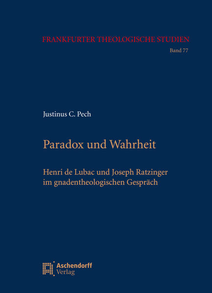 „Paradox“ zählt nicht zu den zentralen Begriffen der Theologie, anders als etwa „Wahrheit“. In vorliegender Arbeit werden beide Begriffe im Anschluss an die theologischen Entwürfe von Henri de Lubac und Joseph Ratzinger in einen Zusammenhang gebracht. Der Fokus ist dabei auf die Gnadenlehre gerichtet. Wie sich zeigt, eignet sich die Verbindung von „Paradox“ und „Wahrheit“, um einer Verdinglichung des gnadentheologischen Denkens zu entkommen.