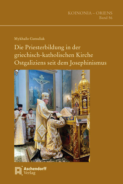 Obgleich die griechisch-katholische Kirche Ostgaliziens (heute: Ukrainische griechisch-katholische Kirche / UGKK) bereits seit fast einem halben Jahrtausend Teil der katholischen Kirche ist, ist sie bis heute für viele Katholikinnen und Katholiken, ja selbst für ausgewiesene Theologinnen und Theologen auf der ganzen Welt eine Terra incognita. Dabei ist ihre Geschichte in höchstem Maße beeindruckend. Knapp 35 Jahre sind inzwischen vergangen, seit die Kirche aus ihrer Existenz im Untergrund zu neuem Leben auferstand. Mehr als 40 Jahre war sie in sowjetischer Zeit staatlich verboten und gezwungen, wie die Christenheit der ersten Jahrhunderte im Verborgenen zu leben. Aus einer Gemeinschaft, die in dieser Zeit von der nahezu völligen Auslöschung bedroht war, ist in etwas mehr als drei Jahrzehnten eine globale Kirche mit rund sechs Millionen Gläubigen geworden, die weiterhin wächst und aufblüht. Viele Jahrhunderte vernachlässigt von den Mächtigen dieser Welt, schaffte sie es doch, die geistliche und mitunter auch die politische Elite des eigenen, staatenlosen ruthenischen bzw. ukrainischen Volkes zu stellen. All das wäre nicht möglich gewesen ohne gut ausgebildete Priester. Zusätzlich zum Evangelium Christi verbreiteten sie moderne Errungenschaften: Vor hundert Jahren war es eine fortschrittliche Landwirtschaft, heute sind es der Einsatz für die Menschenrechte sowie für soziale Anliegen und eine Trendwende in der Klimapolitik. Aber wie wurden diese Priester ausgebildet? Welche Inhalte und Ziele prägten ihre Bildung? Wie schafften sie es trotz staatlichen Verbots, Verfolgung und Gulag, ihre Priesterbildung auch in der Zeit des Untergrunds aufrechtzuerhalten? Wie werden sie heute ausgebildet? Die vorliegende, an der Katholischen Universität Eichstätt-Ingolstadt abgefasste Dissertationsschrift eines jungen Priesters dieser Kirche bemüht sich darum, auf alle diese Fragen eine Antwort zu finden.