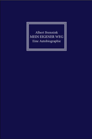 Das dichterische Werk von Albert Brennink Die beiden Bücher „Mein eigener Weg“ und „Die Schöpfung“ sind Teile von Brenninks dichterischem Schaffen, das den Autor sein langes Leben lang - geb. 1924 - begleitet hat. Was anfänglich in reiner Lyrik mit Vers und Reim daher kam, erscheint heute als philosophische Betrachtung in stark verdichteter Sprache. Wegen der Aktualität dieser Texte wird die Dichtung in umgekehrter Reihenfolge dargestellt