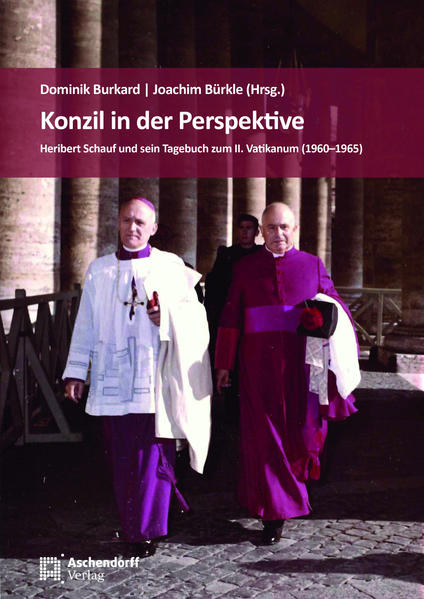 Er galt bei den deutschen Konzilsteilnehmern als Außenseiter: Heribert Schauf (1910-1988), Kanonist, seit 1960 Konsultor der das II. Vatikanische Konzil vorbereitenden „Theologischen Kommission“ und ab 1962 Konzilsperitus verschiedener Kommissionen, repräsentierte auf dem Konzil die „Römische Schule“. Seine Eindrücke, Gespräche und Urteile hielt er in einem umfangreichen Tagebuch fest, das einen detaillierten Einblick „hinter die Kulissen“ gewährt. Schauf erscheint hier als scharf analysierender Denker, der das markant konservative Profil seiner am Germanikum herausgebildeten Theologie in die Konzilstexte einzubringen suchte. Es gelang ihm, wesentlichen Einfluss vor allem auf die Konstitutionen Lumen Gentium und Dei Verbum zu nehmen. Ebenso entschieden wie pragmatisch trat er aber auch für eine Straffung des Kirchenrechts ein. In seinen Auseinandersetzungen mit den Theologen Joseph Ratzinger, Hans Küng, Karl Rahner und Walter Kasper profilierte er sich als streitbarer Exponent einer klerikal-hierarchischen Kirchlichkeit.