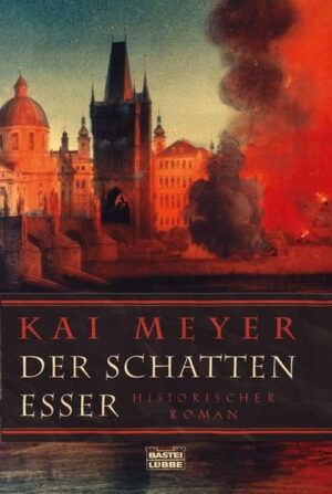 Prag im Dreißigjährigen Krieg: Das Heer der Katholischen Liga hält die Stadt besetzt. Doch in den finsteren Gassen und Hinterhöfen lauert eine noch viel größere Gefahr - ein geisterhafter Mörder, der den Menschen ihre Schatten stiehlt. Die junge Sarai wird zum Ziel seiner Wut, als sie dem Tod ihres Vaters nachspürt. Über die Brücken und durch die Paläste führt die Jagd in die Judenstadt. Während die Häuser um Sarai in Flammen aufgehen, blickt sie in den Abgrund - in das Gesicht des Schattenessers.