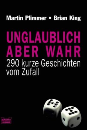 Abraham Lincoln wird 1865 im Ford Theater erschossen, John F. Kennedy später in einem Ford-Cabrio. Beide werden von Männern ersetzt, die Johnson heißen. Ein Zufall? Auf den Bermudas wird ein Motorradfahrer von einem Taxi überfahren. Ein Jahr später stirbt der Bruder des Mannes auf dieselbe Weise - er fährt dasselbe Motorrad, wird von demselben Taxi erfasst, mit demselben Fahrer und sogar demselben Fahrgast. Ein Zufall? Martin Plimmer und Brian King haben 290 unglaubliche Geschichten gesammelt, mit denen sie dem Phänomen Zufall auf den Grund gehen. Lesen und staunen!