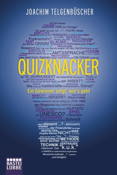 Er hat es getan, immer wieder. Joachim Telgenbüscher hat sein Faible für unnützes Wissen mehrfach und erfolgreich als Quizkandidat auf die Probe gestellt und kennt sich aus im hart umkämpften Wissenswettkampf. Warum Fragen rund um die Dosenschildkröte beliebt sind, wie man ein Casting meistert und welche Klamotten sich für den Fernsehauftritt eignen, verrät er hier erstmals für alle, die es auch auf den Kandidatenstuhl von Wer wird Millionär schaffen wollen. Der Blick hinter die Kulissen ist äußerst spannend und informativ, witzig und voller skurriler Anekdoten über technische Pannen und ehrgeizige Gegner.