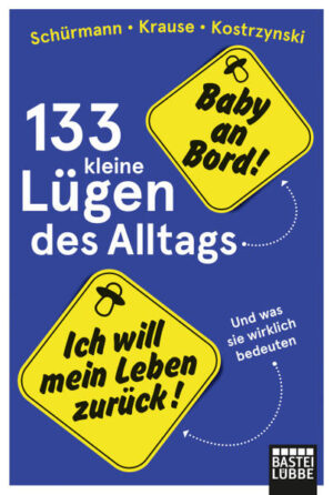 Die Wahrheit über unsere Welt in lustigen Grafiken: Unser Alltag ist voll von kleinen Täuschungen, Halbwahrheiten und handfesten Lügen. Dieses Buch deckt anhand von witzigen Bildern auf, wie die Welt aussähe, wenn Supermärkte, Automaten, Haustiere, Makler und all die anderen Alltags-Flunkerer ehrlich wären. Auf Autoklebern stünde dann nicht "Baby an Bord", sondern "Ich will mein Leben zurück!". Auf Fußmatten würde man nicht "Home Sweet Home" schreiben, sondern "Hölle auf Erden". Und statt "Betriebsfahrt" - oder "Einrückfahrt" - stünde auf der Anzeige eines Linienbusses dann ganz sicher: "Du kannst noch lange warten".