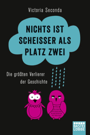 "Nichts ist scheißer als Platz zwei", das wusste schon Fußballprofi Erik Meijer, der mit Bayer Leverkusen zwei Mal deutscher Vizemeister wurde und ein Pokalfinale verlor. Dieses Buch liefert unterhaltsame, bissig-böse Geschichten von Menschen, die es immer nur beinahe geschafft haben. Mit dabei: Michael Stich, der das Pech hatte, in der Zeit des größten Tennisspielers aller Zeiten aktiv zu sein, Camilla Parker-Bowls, die nie aus dem Schatten ihrer Vorgängerin treten konnte, und Bro'Sis, die man vor allem dafür kennt, dass sie nach den No Angels die zweite Staffel von Popstars gewonnen haben.