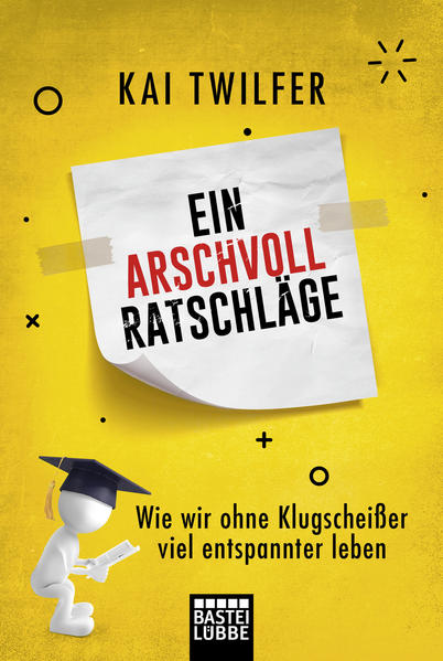 Ich weiß, wie du zum Nichtraucher wirst ... Ich weiß, wie du deine Partnerschaft in den Griff bekommst ... Ich weiß, wie du glücklich, reich und schlank wirst ... Warum meinen alle anderen zu wissen, was das Beste für einen ist? Auch Bestsellerautor Kai Twilfer hat diese selbsternannten Ratgeber ständig um sich. Kein Auge bleibt trocken, wenn er gegen die Schlaumeier mit viel Wortwitz in die Schlacht zieht: Kann man wirklich sein Sexleben durch Tischtennis optimieren, Wechseljahre mit Fangobädern austricksen oder sich das Rauchen durch Hypnose abgewöhnen? Kai Twilfer stellt alle Ratschläge auf die Probe. Am Ende seiner bizarren Erfahrungen steht fest: Am besten tanzt man immer noch nach seiner eigenen Pfeife.