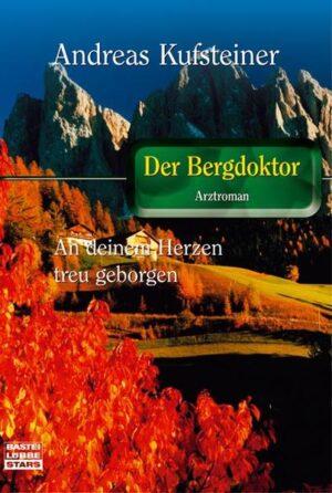 Seit Jahren werden sie gern gelesen - die Schicksale der Menschen im Zillertal, die Erlebnisse Dr. Martin Burgers, des liebenswerten Bergdoktors, mit seinen Patienten. In diesem Band: An deinem Herzen treu geborgen Ich lass' dich alles Leid vergessen Wenn Liebe und Tod Rivalen sind