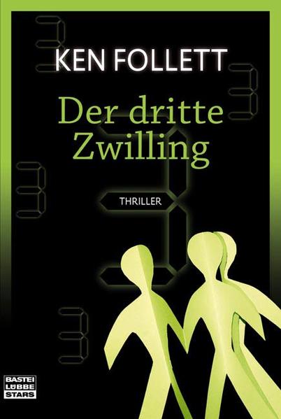 Leider hielt es der Verlag Bastei Lübbe nicht für nötig, bei der Anmeldung im Verzeichnis lieferbarer Bücher sorgfältig zu arbeiten und das Buch Der dritte Zwilling von Ken Follett mit einer Inhaltsangabe auszustatten. Dieser Verlag ist wie auch einige andere Verlage dafür bekannt, sich nicht an die VLB-Empfehlungen für Verlage zu halten und die Datenbanken von Onlinebuchshops mit sinnlosen Schlagwörtern zuzuspammen.