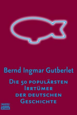 Irrige Überlieferungen von der Siegfried-Sage über Luthers Thesenanschlag bis zu den Hitler-Tagebüchern Historische Wahrheit ist ein Trugbild, Geschichte immer auch Dichtung und Deutung. Gutberlet geht fünfzig Irrtümern und Legenden vornehmlich aus der deutschen Geschichte auf den Grund: Gab es überhaupt je Karl den Großen? Gab es ein "Recht der ersten Nacht"? Hat Graf Zeppelin wirklich das erste Luftschiff gebaut? Wo in Europa wurde zuerst Kaffee geschlürft? Wer wollte die deutsche Einheit verhindern? Ein Potpourri aus 2.000 Jahren Geschichte verspricht Erkenntnisgewinn mit Unterhaltungswert.