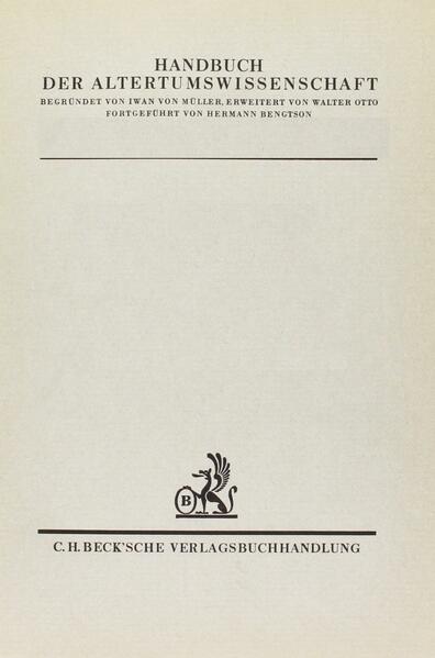 Die hochsprachliche profane Literatur der Byzantiner Teilbd. 1: Philosophie, Rhetorik, Epistolographie, Geschichtsschreibung, Geographie | Herbert Hunger