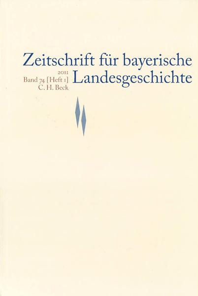 Zeitschrift für bayerische Landesgeschichte Band 74 Heft 1/2011 | Bundesamt für magische Wesen