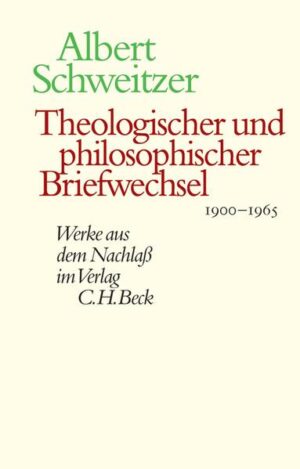 Theologischer und philosophischer Briefwechsel 1900-1965 | Bundesamt für magische Wesen
