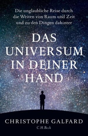 Das Universum in deiner Hand ist der perfekte Reiseführer für alle, die dunkle Energie nicht für einen neuen Schokoriegel halten und wissen wollen, warum Gott manchmal die Würfel dorthin wirft, wo sie nicht gesehen werden können, nämlich in ein Schwarzes Loch. Eine unglaubliche Reise durch die Vergangenheit, Gegenwart und Zukunft des Universums und das alles, ohne vom Sofa aufzustehen. Ein Buch wie ein Popsong. Christophe Galfard, ein Schüler von Stephen Hawking und der neue helle Stern am Himmel der Astrophysik, erklärt einige der wichtigsten und verblüffendsten Ideen unserer Zeit Quantenmechanik, Relativität, Zeitreisen, parallele Realitäten und Multiversen mit dem Versprechen, dass nur eine einzige Formel in diesem Buch vorkommt (Einsteins legendäres E = mc2) und niemand auf der Strecke bleibt. Ein Buch, das aus Wissenschaft wieder eine spannende, unterhaltsame Geschichte macht als würde Hollywood sie erzählen.