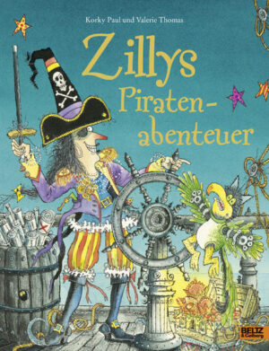 Zilly, die Zauberin, kommt im Piratengewand zum Kostümfest. Zusammen mit ihrem Kater, pardon, ihrem Papagei Zingaro trifft sie dort auf viele weitere verkleidete Seeräuber und auf eine Schatzkarte. Schon steckt sie mittendrin in einem aufregenden Abenteuer an Bord eines Piratenschiffes. Zillys Piraten erweisen sich als sehr seetüchtig und segeln kurzerhand zur Schatzinsel. Doch als sie an Land gehen, müssen sie feststellen, dass eine Horde echter Seeräuber ihnen zuvorgekommen ist und bereits nach dem Schatz gräbt. Und die sehen ganz schön gefährlich aus! Nun ist guter Rat teuer. 'Sollen wir mit ihnen kämpfen?', flüstert Zilly ihrer Mannschaft zu. 'Oder wollen wir lieber abhauen?' Da brüllen Zillys Piraten: 'ABHAUEN!!' Wirklich zum Fürchten. Und das finden auch die echten Seeräuber. Großartiger Piraten- Klamauk mit spritzigen Illustrationen.