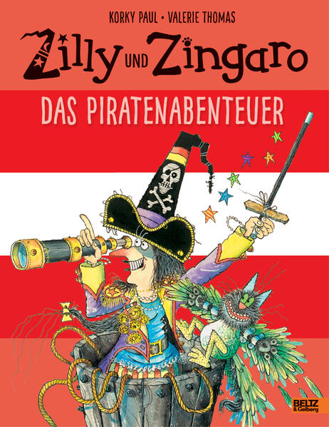 Zilly und Zingaro: Das sind turbulente Vorlesegeschichten rund um Zauberin Zilly und ihren Kater Zingaro. Große Wimmelbilder mit vielen witzigen Details begeistern Kinder ab 4 und auch Leseanfänger. Zilly, die Zauberin, kommt im Piratengewand zum Kostümfest. Zusammen mit ihrem Kater, pardon, ihrem Papagei Zingaro trifft sie dort auf viele weitere verkleidete Seeräuber und auf eine Schatzkarte. Schon steckt sie mittendrin in einem aufregenden Abenteuer an Bord eines Piratenschiffes mit Kurs auf die Schatzinsel ...