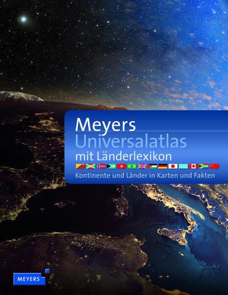 All diejenigen, die von einem modernen Atlas nicht nur aktuelles Kartenmaterial, sondern auch fundiertes Basiswissen zu allen Staaten der Erde erwarten, sind mit "Meyers Universalatlas mit Länderlexikon" bestens beraten. Die digital erstellten Karten sind auf dem neusten Stand der Kartografie und bieten höchste Detailgenauigkeit. Eine bebilderte Übersicht der UNESCO-Welterbestätten sowie ein Länderlexikon mit aktuellen Daten und Fakten laden zu Entdeckungsreisen ein.