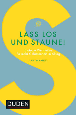 In der Hektik des Alltags sehnen wir uns oft nach mehr Gelassenheit. Betrachten Sie die Dinge doch einfach mal aus einer anderen Perspektive! Überprüfen Sie, was Ihnen wirklich wichtig ist und was nicht. Entscheiden Sie selbst, wie Sie die Dinge sehen wollen. Das ist, so glaubten die Stoiker, der Schlüssel zum inneren Gleichgewicht. Wer seinen Platz im Leben gefunden hat, den kann nichts so leicht aus der Ruhe bringen. Dr. Ina Schmidt, Philosophin aus Hamburg, hat Zitate der Stoiker zusammengetragen und beschreibt anschaulich, wie viel die Philosophen der Antike zu unserem Alltag zu sagen haben. Ein kluges Geschenkbuch mit vielen stimmungsvollen Fotos.